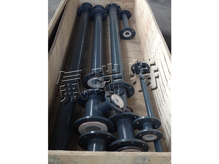 鋼襯四氟管道、管件